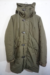 正規 NEXUSVII ネクサス OMEGA JACKET Ⅱ LONG NEXUS7 オメガ ジャケット ロング ダウン コート MOA-NTC-JOD カーキ 46 本物 1101M▲