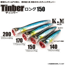 KM工房 ティンバー ロング 150 アルミブルー(km-tinber150-463088)_画像4