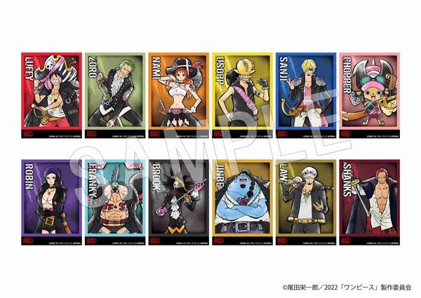 ワンピース フィルムレッド インスタントフォト風 ブロマイドセット 新品未開封 5個セット