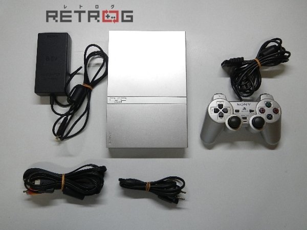 SIE プレイステーション2 サテン・シルバー SCPH-75000 SSS ...