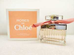 50ml[ почти не использовался ][ бесплатная доставка ]ROSES de Chloe rose череп eEDT SP( спрей )o-doto трещина o-teto трещина rose череп e