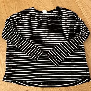 美品!デビロックボーダーカットソー130