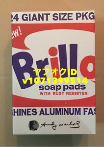 BE@RBRICK ANDY WARHOL Brillo 2022 400% ベアブリック アンディ ウォーホル ブリロ 2022