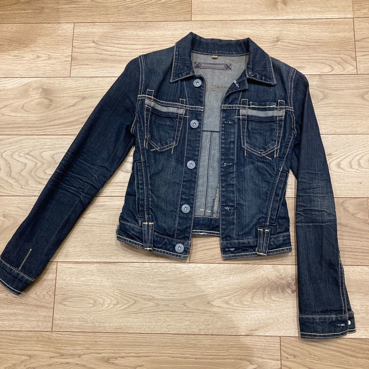 通販 YANUK ヤヌーク DENIT デニム ジャケット BOMBER XS inspektorat