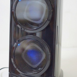 h379◇ワインディングマシーン 《 ベルソス VS-WW012 縦型ツイン 2本巻き LEDライト付き ブラック 》の画像2