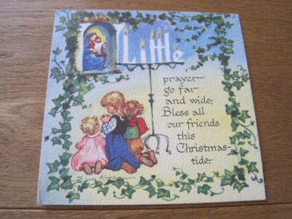 Free shipping Antique Christmas cards, postcards, vintage greeting cards 17, antique, collection, miscellaneous goods, Postcard