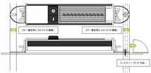 12V/24V 兼用 Lサイズ LED30個 ON/OFFスイッチ搭載 角度調整 トラック 荷室照明 読書灯 ルームランプ増設 LED蛍光灯 ナロータイプ_画像5