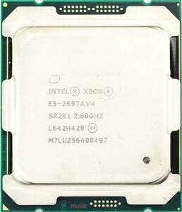 2個セット Intel Xeon E5-2697A v4 SR2K1 16C 2.6GHz 40MB 145W LGA2011-3 DDR4-2400