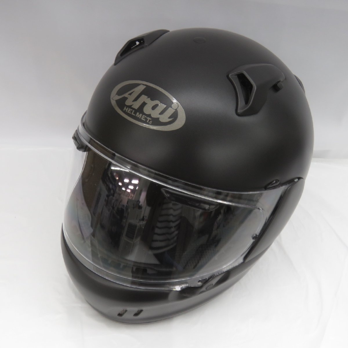 【中古品】Arai アライ フルフェイスヘルメット XD フラットブラック サイズ:L(59-60cm) 11136488 1109