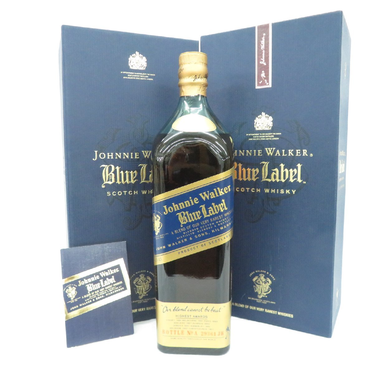 ヤフオク! -「ジョニーウォーカー ブルーラベル 1000 ml」の落札相場 ...