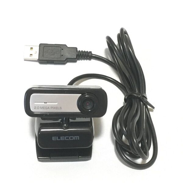 ELECOM エレコム Webカメラ UCAM-C0220FBN 200万画素 マイク内蔵