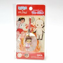 【新品未使用】ラナ ハッピーコラボレーション キュージョン アタックNO1(鮎原こずえ) キューピー 根付 ストラップ [S600071]_画像1