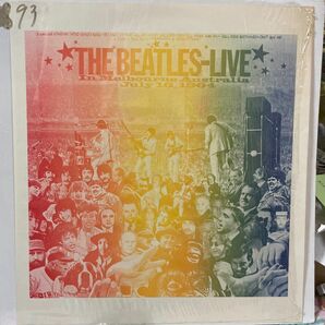 ビートルズ BEATLES LIVE IN MELBOURNE LPレコード ブート