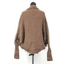 ニトカ/nitca★ボタンレスカーディガン【women’s size -F/茶/brown】Tops/Cardigan◆BH30_画像2