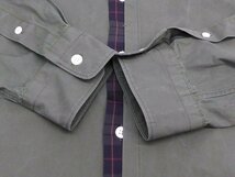 フレッドペリー FRED PERRY TARTAN PLACKET SHIRT 20AW 表記L メンズ △WF2192_画像5