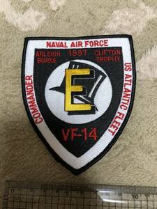 VF-14 1997 Battle 'E' ワッペン パッチ U.S.NAVY A-2/N-2B/N-3Bにどうぞ
