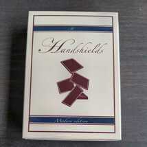 Handshields　Playing　Cards　USPCC　新品　1デック 送料無料_画像1