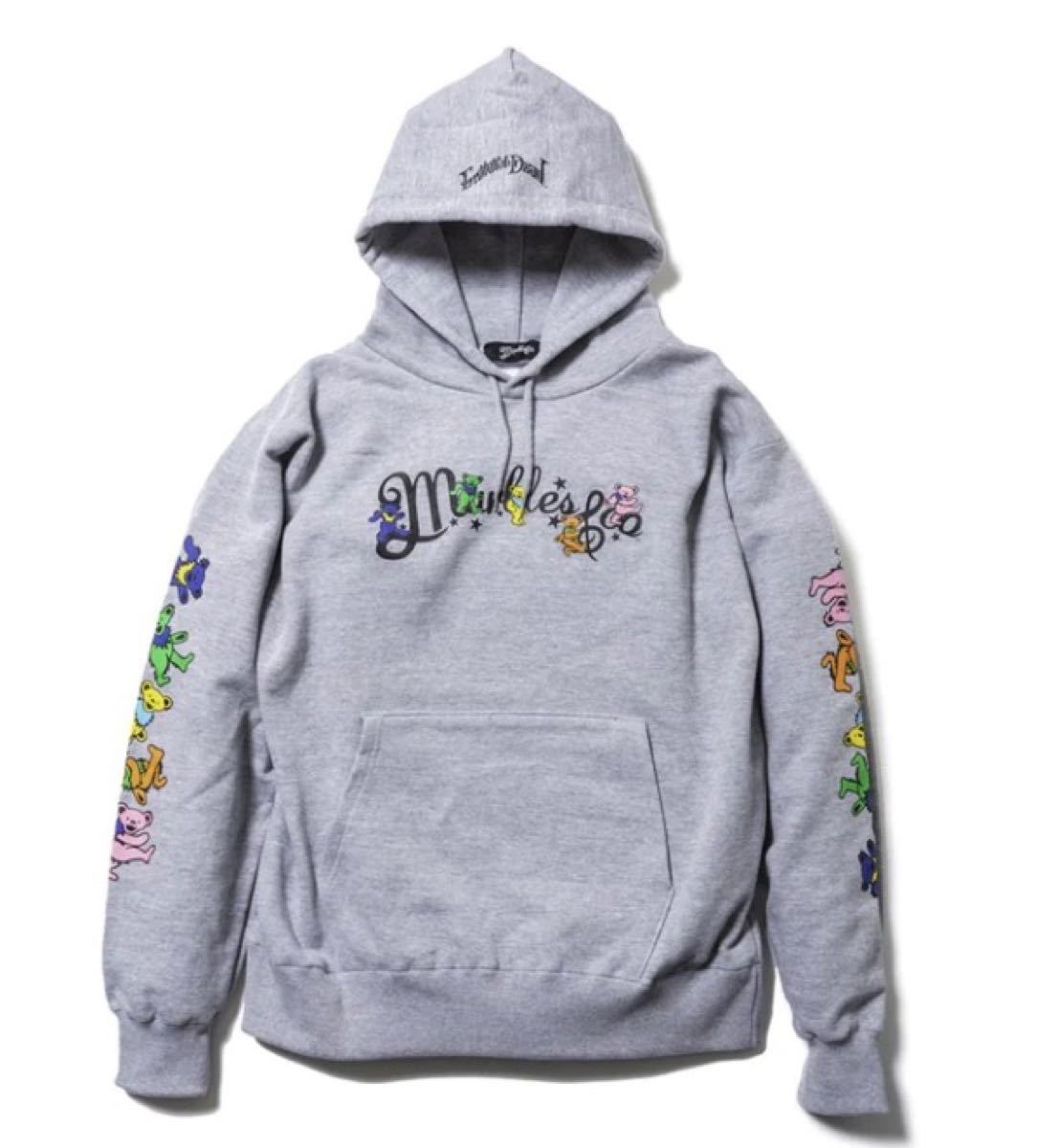 L 新品 チェンソーマン glamb コラボ パーカー パワーフーディ-