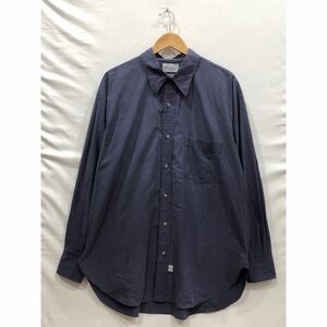 【Marvine Pontiak shirts makers】マービンポンティアック シャツメーカーズ レギュラーカラー 3ボタンシャツ ブルー MPSM1901s ts202404