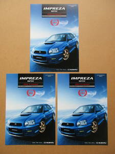  Impreza WRX 2004 V-Limited 3 шт. IMPREZA