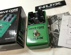 NUX Drive Core Deluxe トゥルーバイパス仕様 ブースターミックス