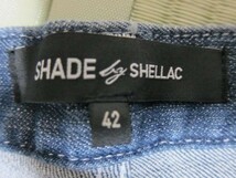 SHELLAC SHADE デニム カーゴ パンツ 42 シェラック_画像3