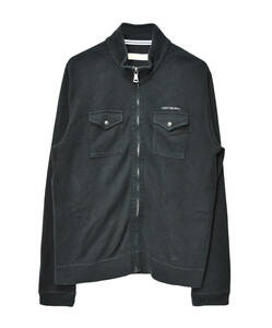 Calvin Klein Jeans Calvin Klein Zip up jumper light outer jacket long sleeve black Vintage 23779 - 0515 59