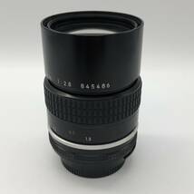 【1円スタート】NIKON NIKKOR 135mm 1:2.8 カメラレンズ マニュアルフォーカス レンズ ニコン 現状品_画像4