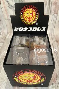 ★【未使用】新日本プロレス★メンズ ベルト 2本セット ブラック×ブラウン 箱付