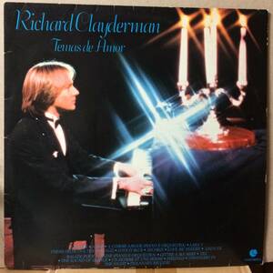 リチャード・クレイダーマン Richard Clayderman Temas de Amor ブラジル盤 LP CBS 412.029