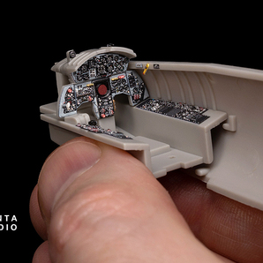QUINTA STUDIO(QD48151)1/48 F-104S-ASA スターファイター用内装3Dデカール (ハセガワ用)の画像5