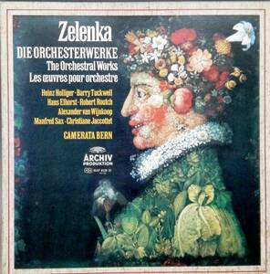 3433M【ＬＰ盤】 ☆めったに出品されない ☆ J.D. Zelenka/Die Orchesterwerke 　3LP　ゼレンカ(チェコ生まれ、ドレスデンで没した作曲家）