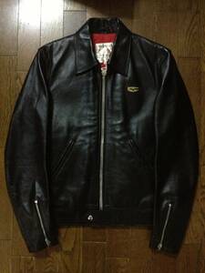 Lewis Leathers CORSAIR ルイスレザーズ コルセア ホースハイド 34 ブラック