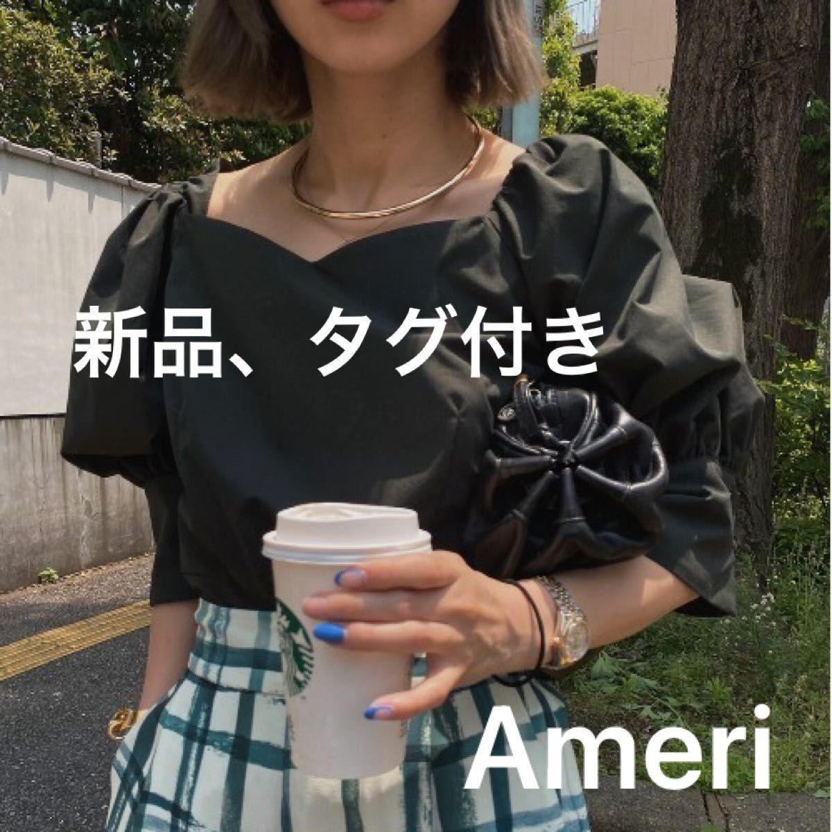 新品タグ付き】Ameri VINTAGE POWER SHOULDER DENIM SET UP｜Yahoo