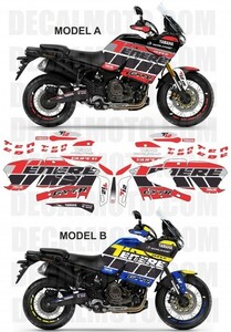 グラフィック デカール ステッカー 車体用 / ヤマハ XT1200Z SUPER TENERE ( 23P ) スーパーテネレ 2017-2020 / T12 WORLD RAID