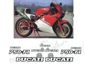 グラフィック デカール ステッカー 車体用 / ドゥカティ Ducati 750 F1 DESMO レストア用