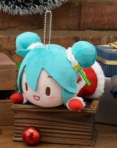 ◆新品◆ HATSUNE MIKU CHRISMAS soft toy figure 初音ミクシリーズ 寝そべりぬいぐるみ クリスマス2021 フィギュア 初音 ミク ボカロ 未来_画像1