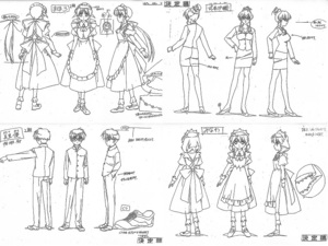 ①まほろまてぃっく　製作用資料　設定資料