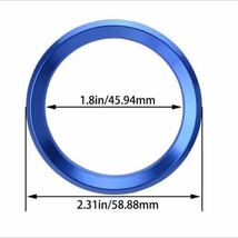 BMW ステアリング リング ブルーE46E60E65E70E81E83E90F20F45F46F30F34F80F32F82F36F10F18F01F15F48F25G30G10 。_画像5