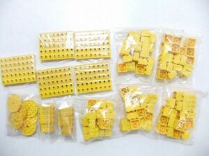 (60)J-18　LEGO　パーツ別　黄色　約170個　まとめてセット　ブロック・丸プレートなど