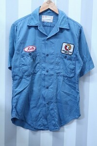 2-3026A/WOOD OF TEXAS半袖ワークシャツ ウッドオブテキサス 送料200円 
