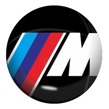 BMW Mスポーツ BMW ビーエムダブリュー 3Dクリスタルエンブレム 14mm 鍵穴マーク 鍵穴隠し キーレス ae_画像7