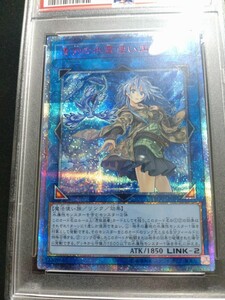 【PSA8】遊戯王 清冽の水霊使いエリア 20thシークレット ETCO-JP055