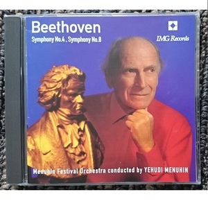 KF　　ベートーヴェン　交響曲第4番　交響曲第8番　ユーディ・メニューイン