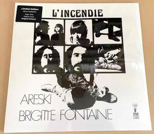 Areski - Brigitte Fontaine / L'Incendie [見開き・180g 重量盤] 新品・シールド品