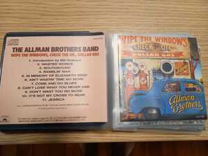 THE　ALLMAN　BROTHERS　BAND　オールマン・ブラザース・バンド The Windows Check The Oildollar Gas 熱風　ソフトケース入りCD　同封可能