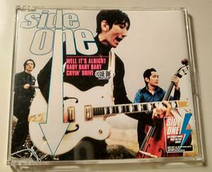 貴重タワレコ限定MAXI SINGLE!カード付き!SIDE ONE/WELL IT'S ALRIGHT CD ROCKABILLY サイドワン　少林兄弟　HARRIS ネオロカビリー