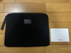 TUMI■PCインナーケース■黒■クッション素材27.5×21.5×0.8■iPadなどに■ギャランティカードあり