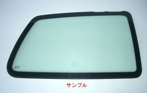  original new goods rear rear quarter glass right Mercedes Benz SL Class convertible W107 1971-1989Y green 