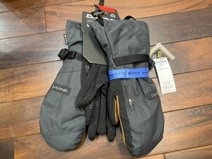 ★ ダカイン DAKINE レザーミトン スノーグローブ GORE-TEX ゴアテックス グレー sizeL 新品未使用タグ付 スノーボード スキー 山羊革 手袋